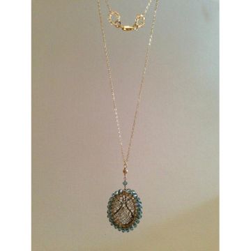 Crystal Blue Persuasion Necklace